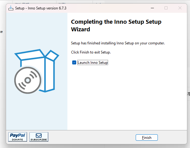 Inno Setup 6 安装完成截图